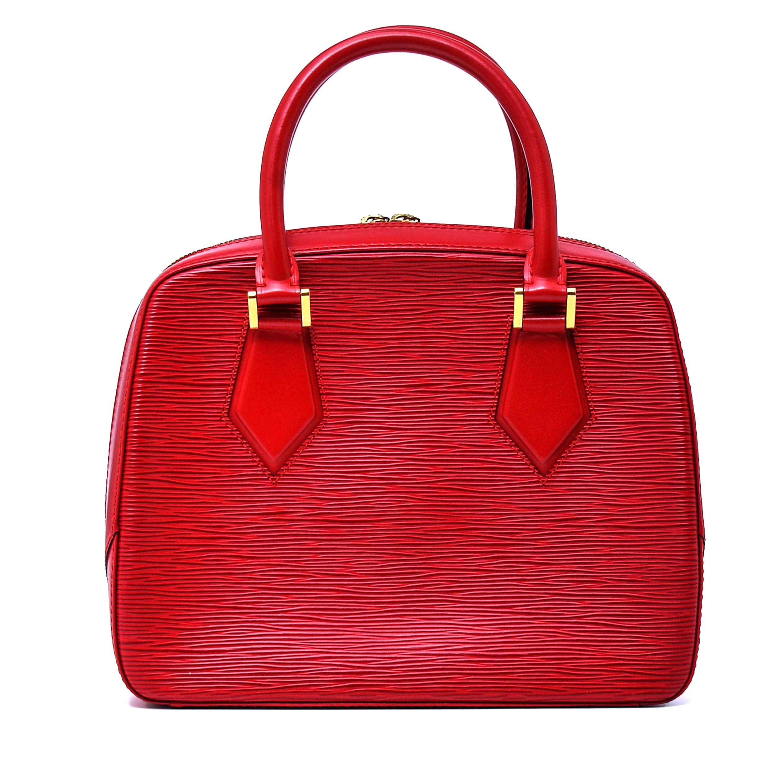 Louis Vuitton - Red Epi Leather Vintage Sablon Bag